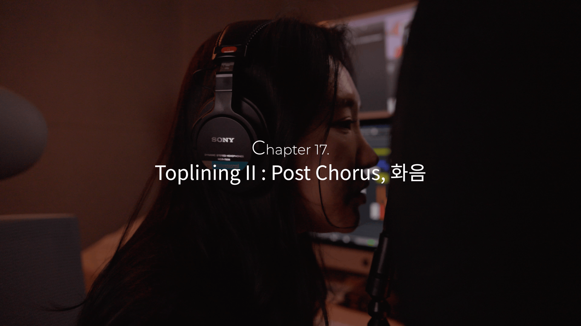 Chapter 17. Toplining II Post Chorus, 화음 원더월 Wonderwall